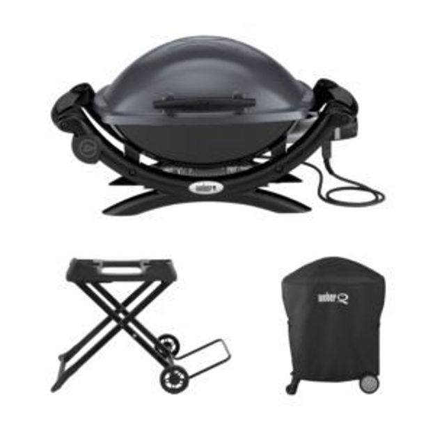 Picture of KIT Q1400 Electric Portable Grill w/ Cart + Cover