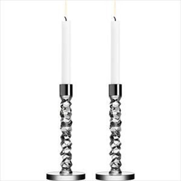 Picture of Carat Candlestick Silver Medium 2-Pack