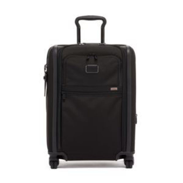 Picture of Alpha Continental Dual Access 4 Wheeled Carry-On - Black