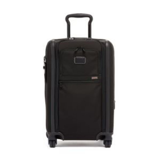 Picture of Alpha International Dual Access 4 Wheeled Carry-On - Black