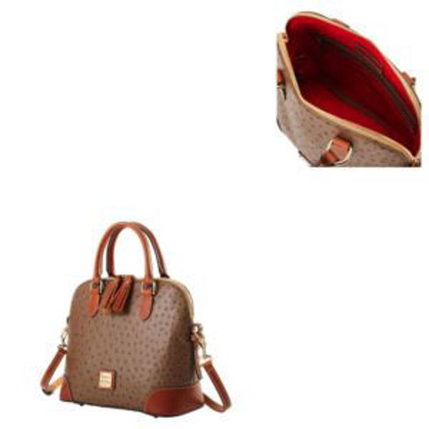 Picture of Ostrich Domed Satchel