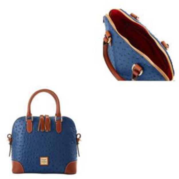 Picture of Ostrich Domed Satchel