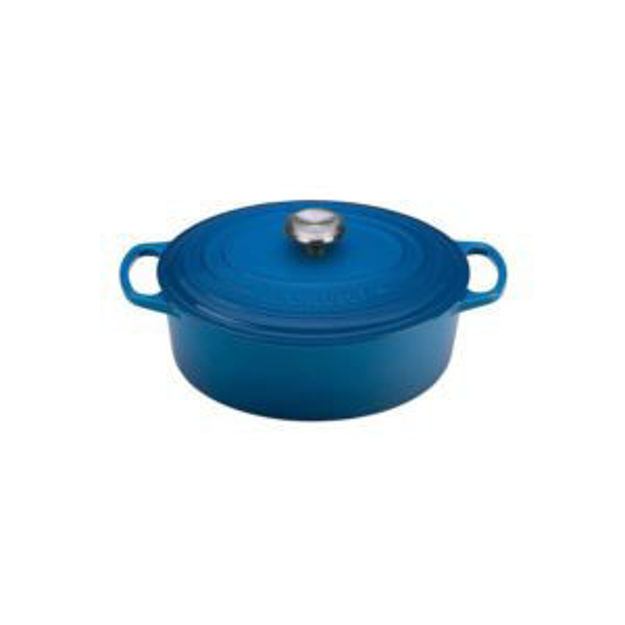 Picture of 5qt Signature Cast Iron Oval Dutch Oven Marseille