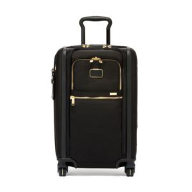 Picture of Alpha 3 International Dual Access 4 Wheeled Carry-On - Black/Gold