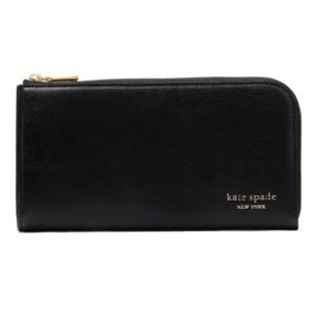 Picture of Devin Zip Around Continental Wallet - Black