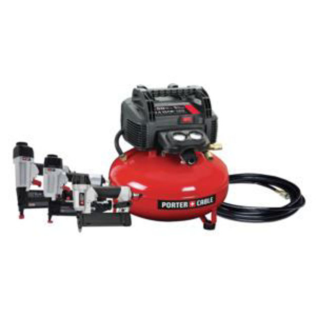 Picture of 6 Gallon Air Compressor w/ 3 Tools