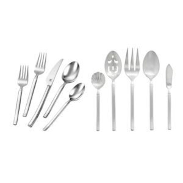 Picture of 45pc Opus Satin Flatware Set