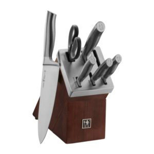 Picture of Graphite 7pc Self-Sharpening Knife Block Set