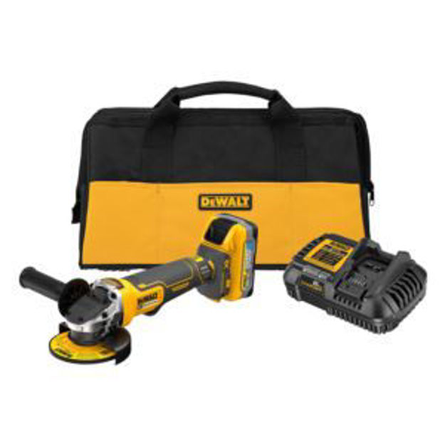 Picture of 20V MAX XR 4.5" Small Angle Grinder Kit w/ 5.0Ah POWERSTACK Battery