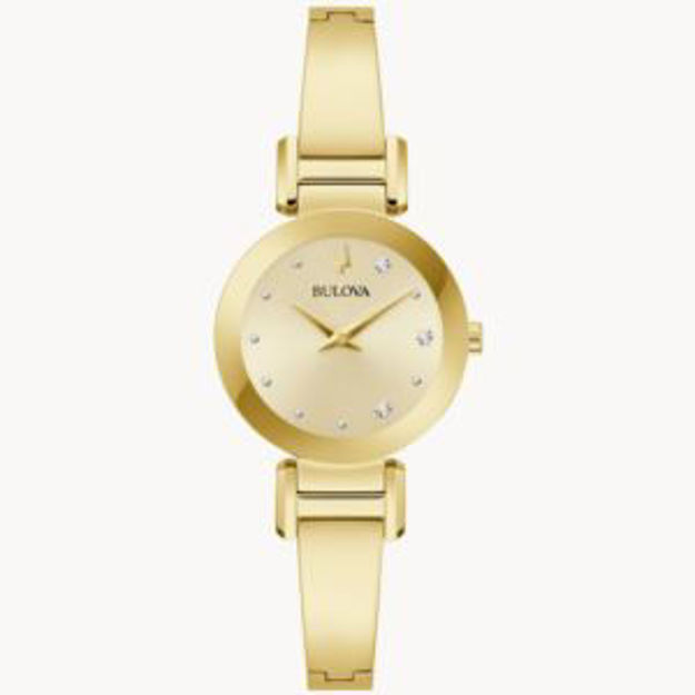 Picture of Ladies' Modern Marc Anthony Gold-Tone Stainless Steel Watch Champagne Dial