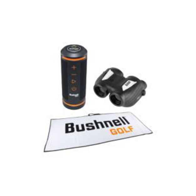 Picture of Golf Wingman GPS Speaker Kit w/ Towel & Binoculars