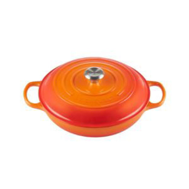 Picture of 3.5qt Signature Cast Iron Braiser Flame