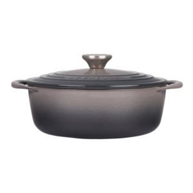 Picture of 2.75qt Shallow Round Cast Iron Oven Oyster