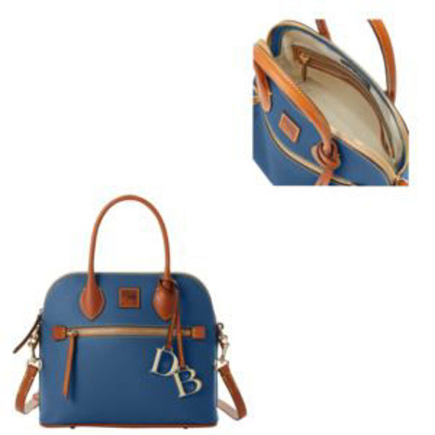 Picture of Pebble Grain Domed Satchel