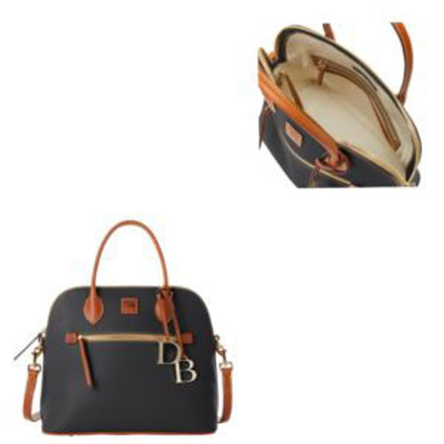 Picture of Pebble Grain Large Domed Satchel