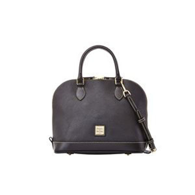 Picture of Pebble Grain Zip Zip Satchel