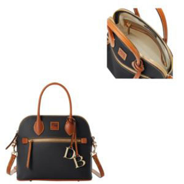 Picture of Pebble Grain Domed Satchel