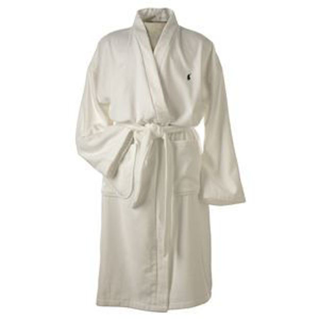 Picture of White Cotton Robe Size S/M