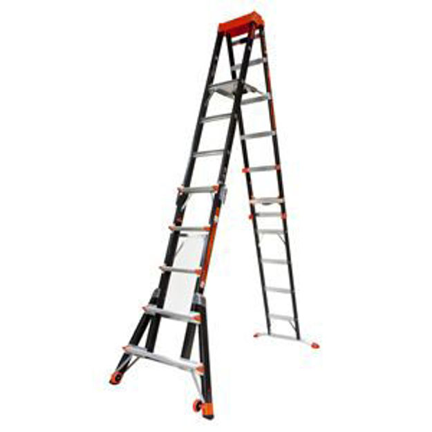 Picture of Select Step 6-10ft Fiberglass Adjustable Stepladder