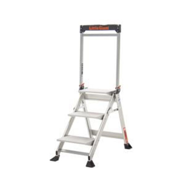 Picture of Jumbo Step 3-Step Ladder - ANSI Type IAA