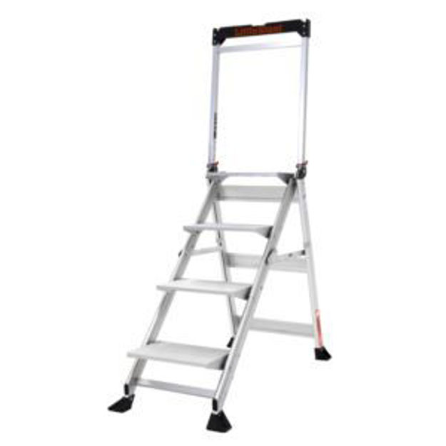 Picture of Jumbo Step 4-Step Ladder - ANSI Type IAA