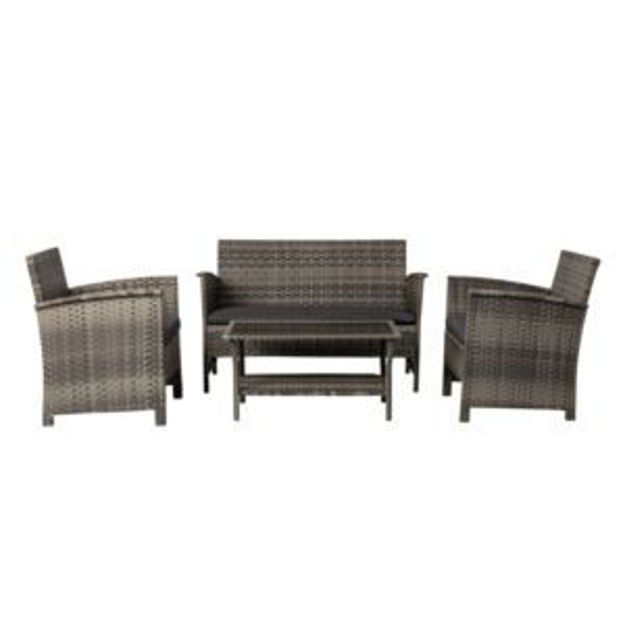 Picture of Jareth Wicker Patio Set