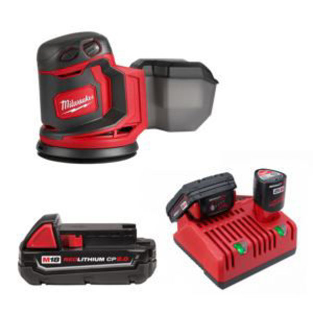 Picture of M18 Random Orbit Sander w/ M18 Battery + Charger