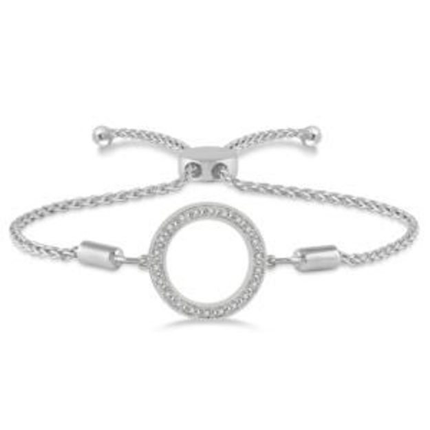 Picture of Circle of Life Diamond Bolo Bracelet