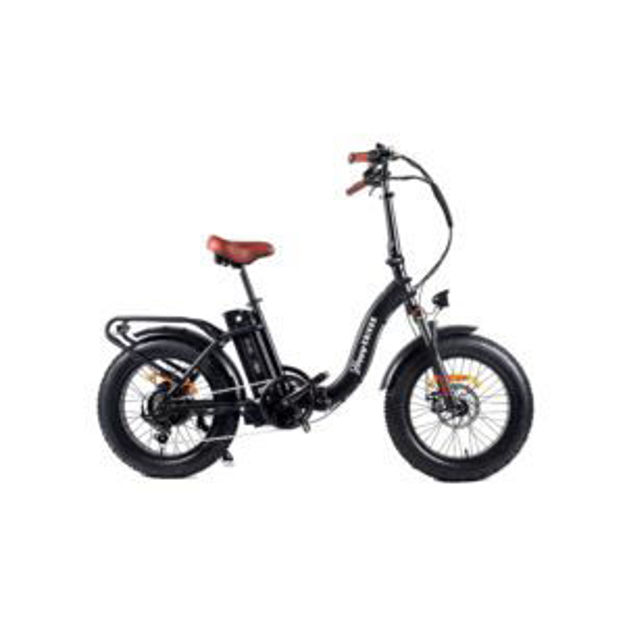 Picture of Happy Everywhere Step-Thru Electric Folding Bike - Black