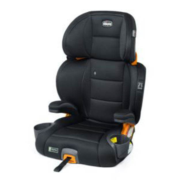 Picture of KidFit ClearTex Plus 2-in-1 Belt Positioning Booster Car Seat Obsidian