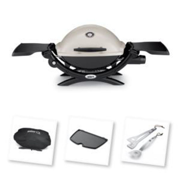 Picture of KIT Q1200 Gas Grill + 2pc Tool Set/Griddle/Cover