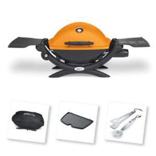 Picture of KIT Q1200 Grill +2pc Tool/Griddle/Cover -Orange