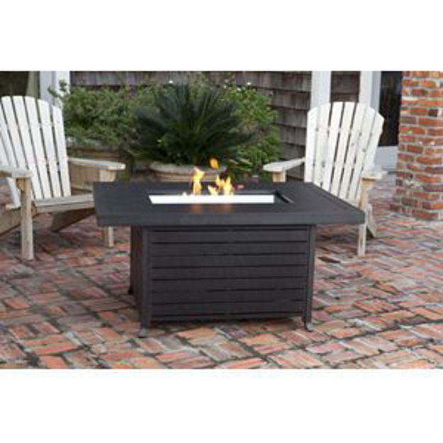 Picture of Extruded Aluminum Rectangular LPG Fire Pit