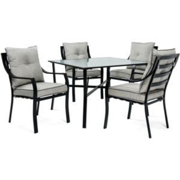 Picture of Lavallette 5-Piece Dining Set in Gray