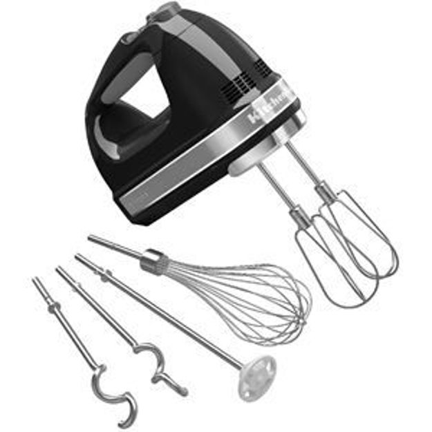 Picture of 9-Speed Hand Mixer with Turbo Beater II Accessories in Onyx Black