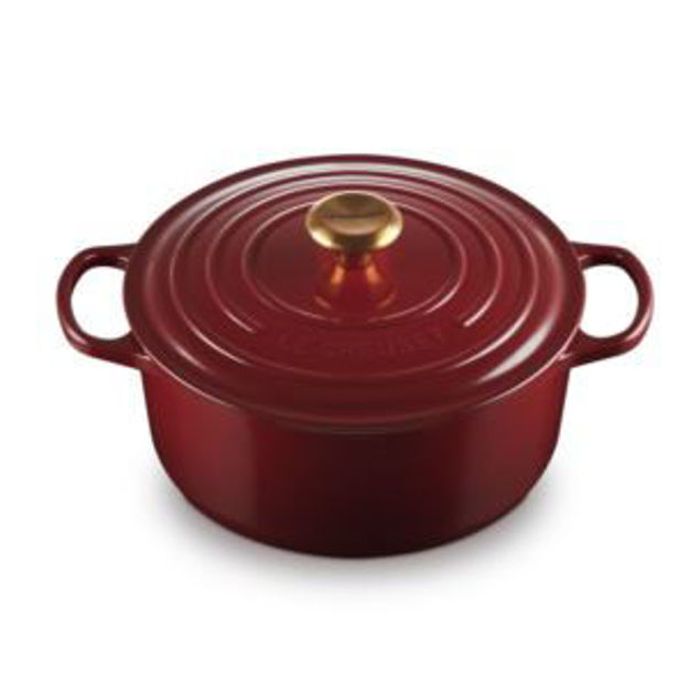 Picture of 5.5qt Signature Cast Iron Round Dutch Oven Rhone