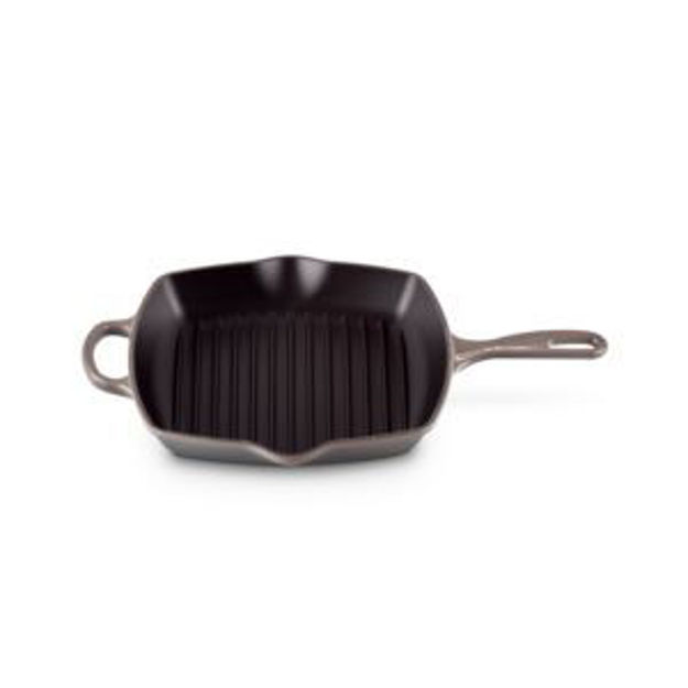 Picture of 10.25" Signature Cast Iron Square Skillet Grill Oyster