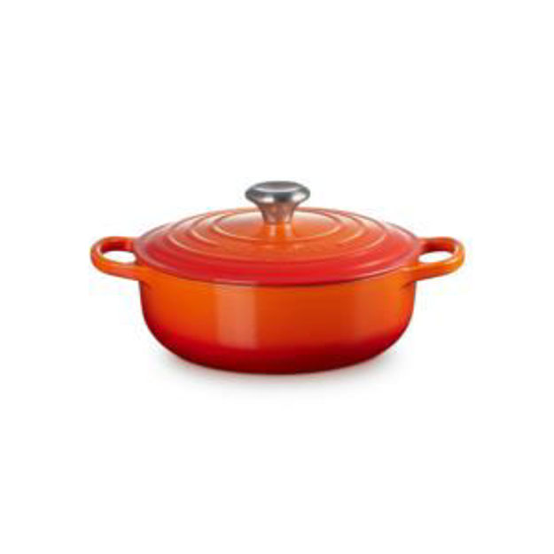 Picture of 3.5qt Signature Cast Iron Sauteuse Flame