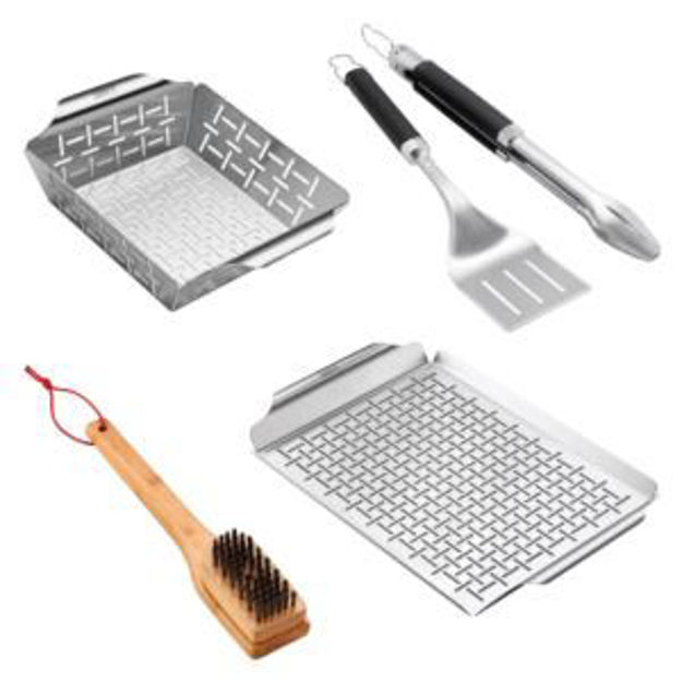 Picture of Weber Deluxe Basket Pan and Tool KIT