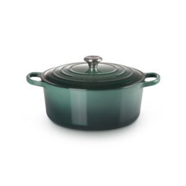 Picture of 9qt Signature Cast Iron Round Dutch Oven Artichaut