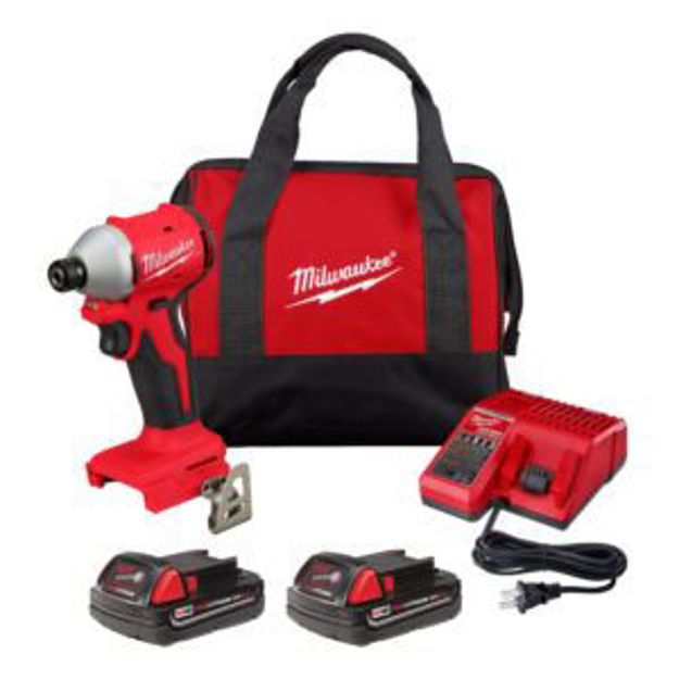 Picture of M18 Compact Brushless 1/4" Hex Impact Driver Kit