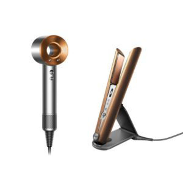 Picture of Corrale Hair Straightener w/ Hair Dryer Copper/Nickel