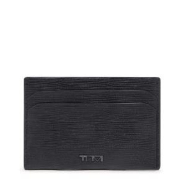 Picture of Nassau Slg Slim Card Case - Black Embossed