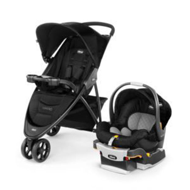 Picture of Viaro Quick-Fold Travel System Black