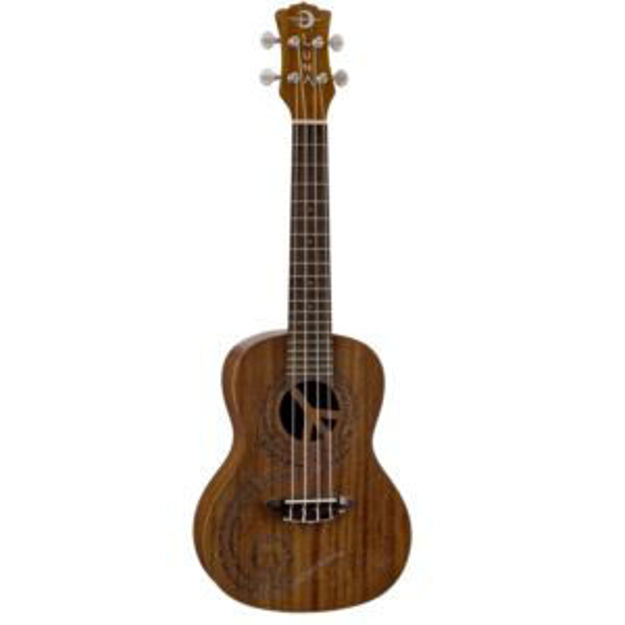 Picture of Maluhia Peace Concert Ukulele with Gigbag