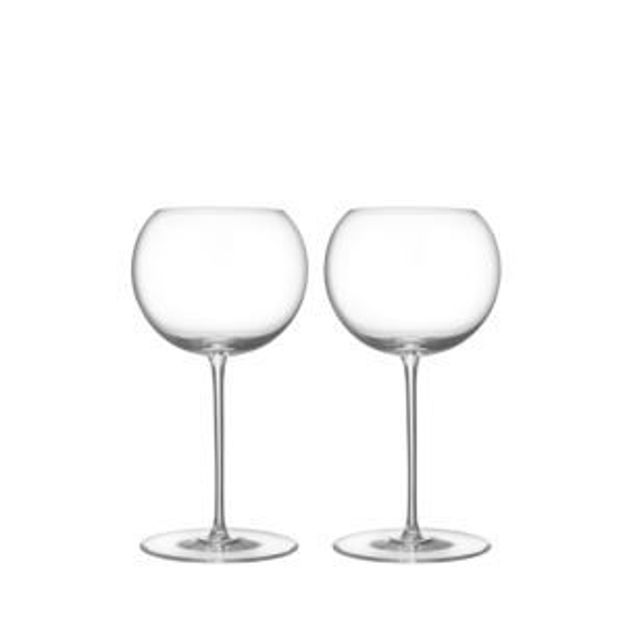 Picture of Geometry White Wine Set 2