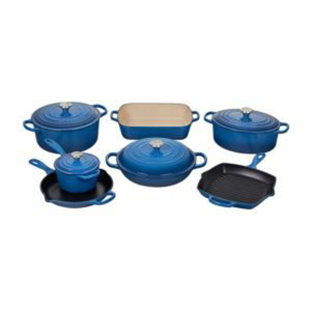 Picture of 11pc Signature Cast Iron Ultimate Cookware Set Marseille