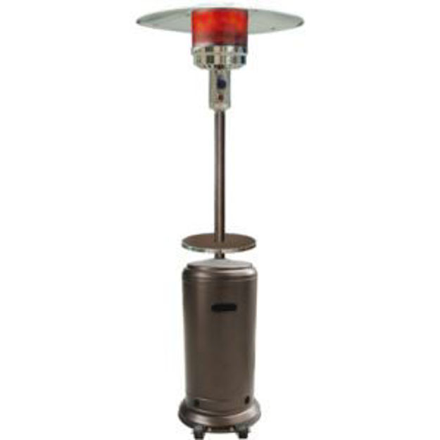 Picture of 7-Ft. 48,000 BTU Steel Umbrella Propane Patio Heater in Hammered Bronze