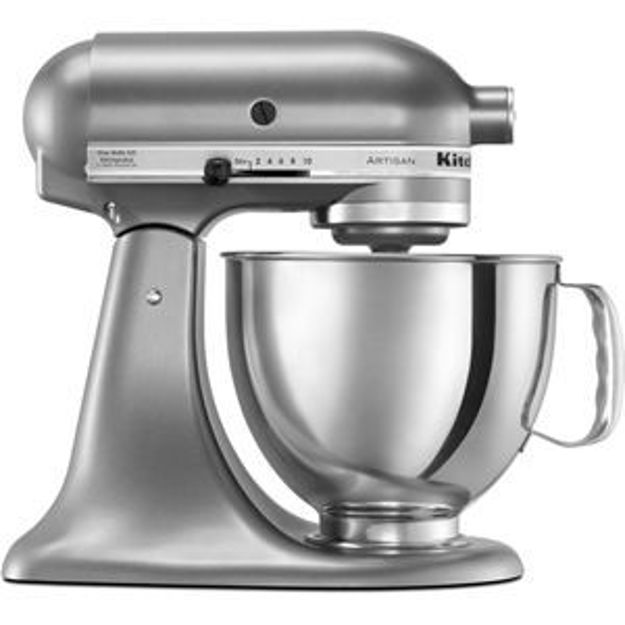 Picture of Artisan Series 325-Watt Tilt-Back Head Stand Mixer in Contour Silver