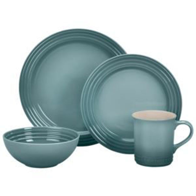 Picture of 16pc Vancouver Dinnerware Set Sea Salt